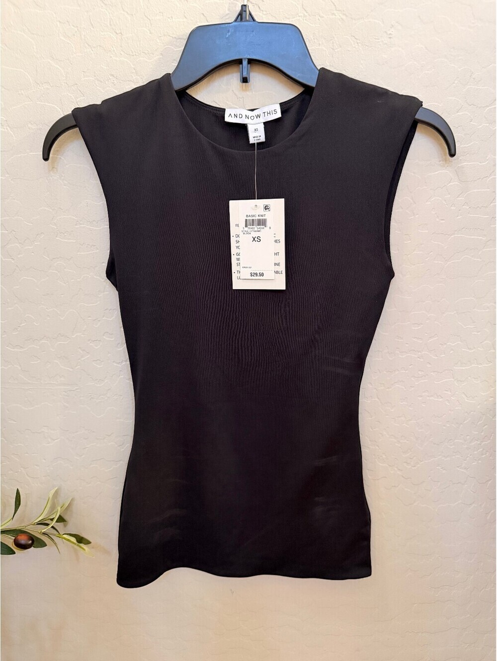 NWT And Now This Sleeveless Top XS